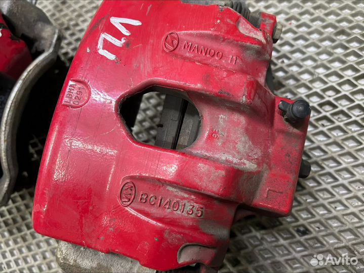 Суппорта тормозные передние kia optima 3