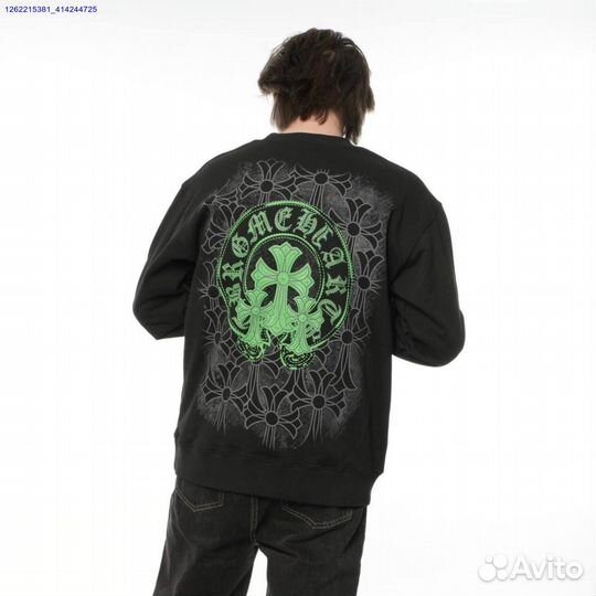 Свитшот Chrome Hearts на руках (Арт.71375)