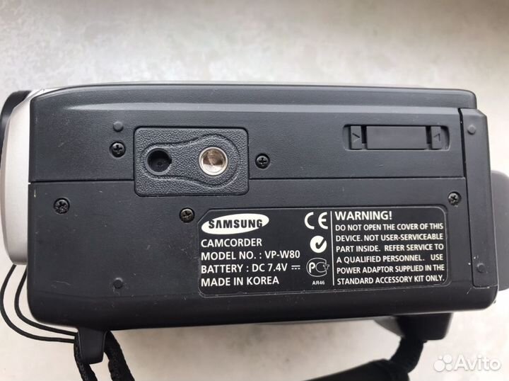 Видеокамера samsung VP-W80