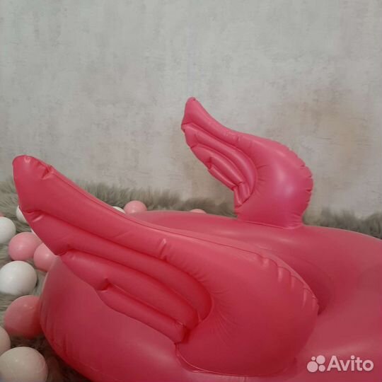 Надувной фламинго детский