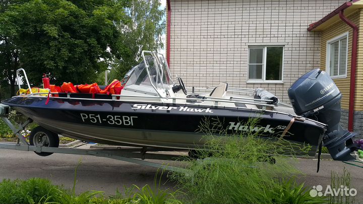 Silver Hawk 520 + Yamaha F100 DET