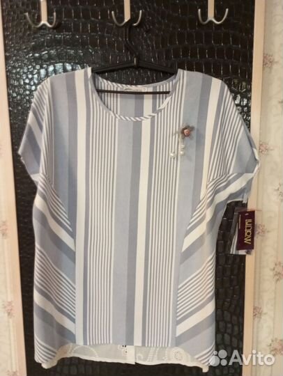 Блузка-туника 52-54