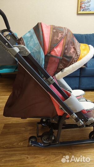 Санки коляска ника 7 3