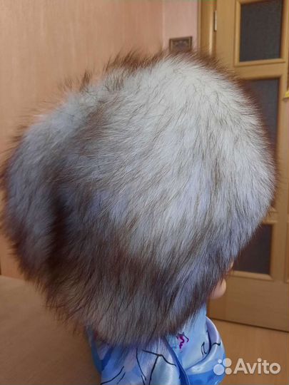 Шапка песец новая