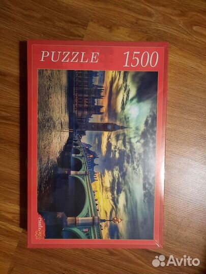 Пазлы 1000 и 1500шт