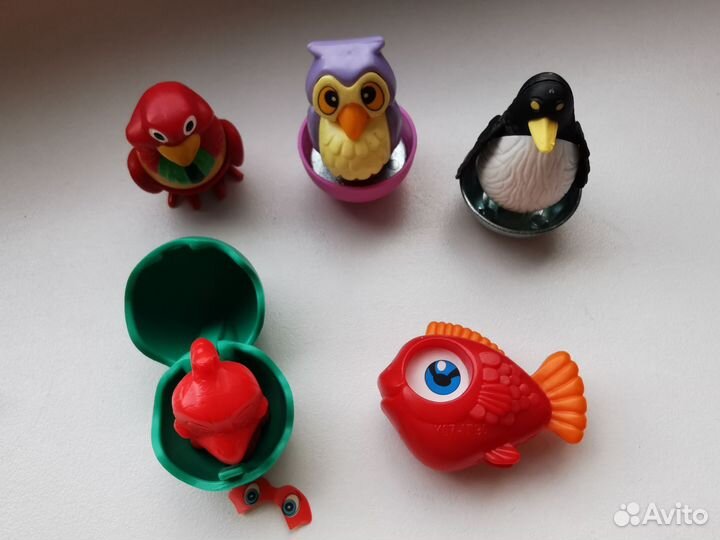 Киндер детеныши/малыши в яйце, неваляшки