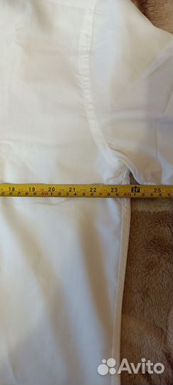 Рубашка белая мужская