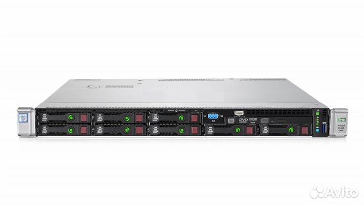 Сервер HP DL360 Gen9 8SFF 2Xeon 2696v4 256gb+ssd