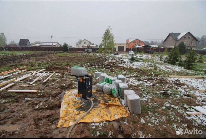 Эковата для утепления и звукоизоляции перекрытий + монтаж в подарок