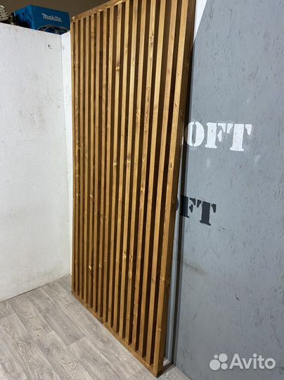 Реечные перегородки