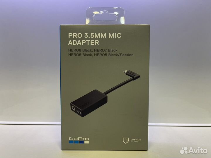 Адаптер GoPro 3.5mm Mic Adapter aamic-001