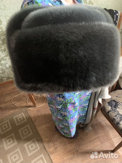 Шапка из искусственного меха мужская