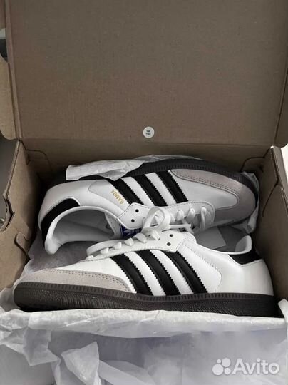 Adidas Originals Samba Vegan OG 'White Black'