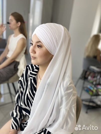 Оформление (повязывание) платка на никах, Обучение