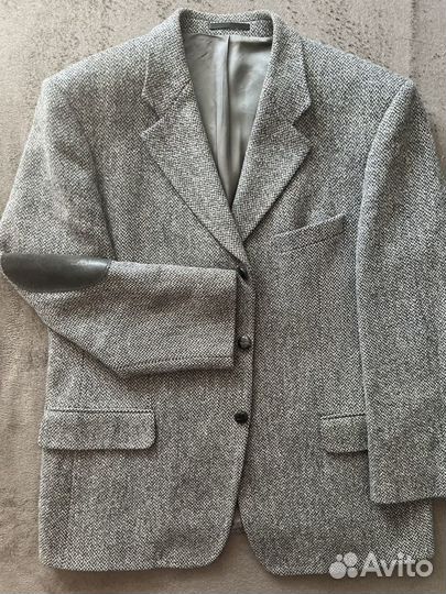 Твидовый пиджак harris tweed