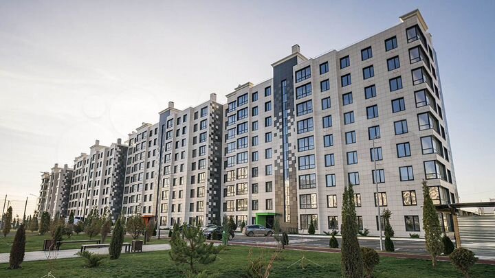2-к. квартира, 53,4 м², 2/9 эт.