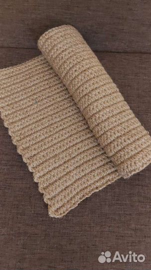 Коврик из джута