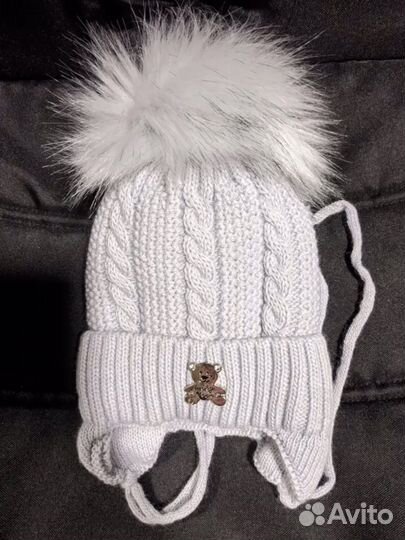 Шапка детская зимняя 35-38