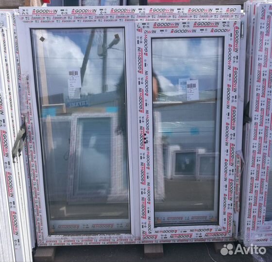 Пластиковые окна 1300х1300