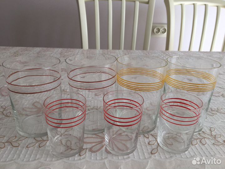 Стаканы стекло СССР