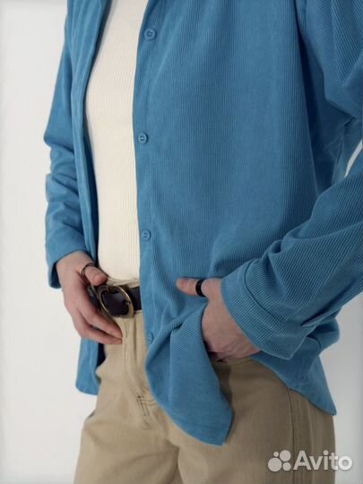 Вельветовая рубашка