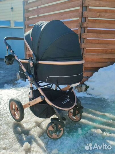 Детская коляска 2в 1 Luxmom