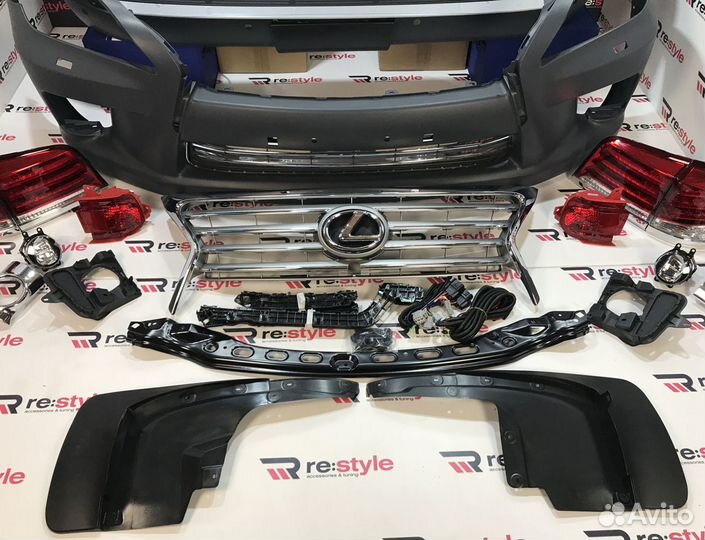 Рестайлинг Lexus LX570 в 2012-2015 R697