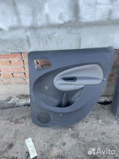 Дверная карта задняя правая citroen c3 picasso