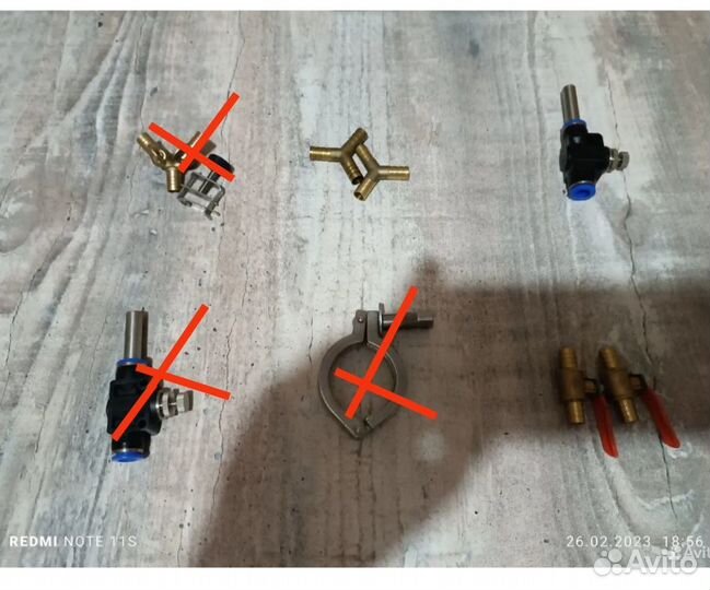 Кран игольчатый