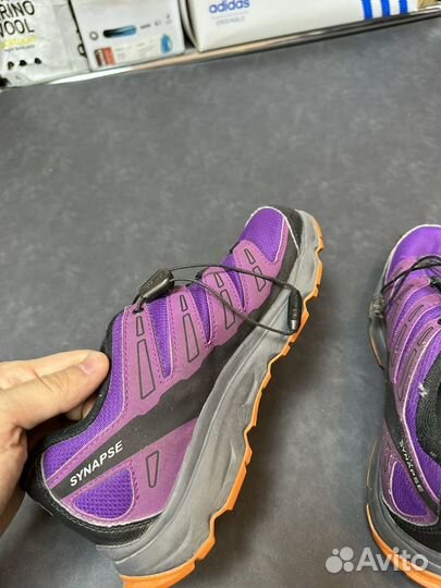 Salomon Оригинал Женские Треккинговые Кроссовки 36