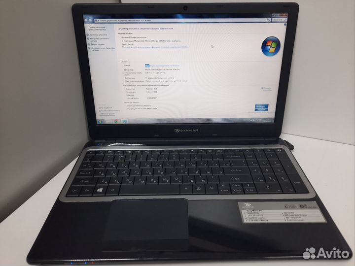 Ноутбук packard Bell V5wt2 (28336) c