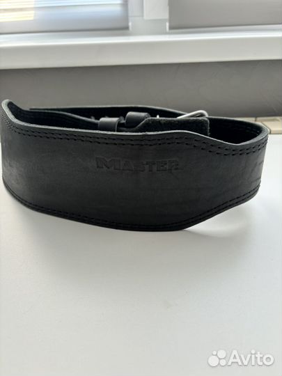 Атлетический пояс из экокожи Master