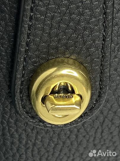 Сумка Coach кроссбоди натуральная кожа