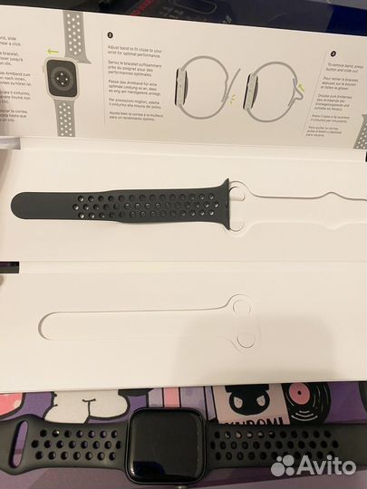 Часы apple watch se 44 mm nike