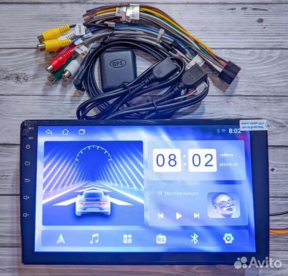 Магнитола 2 din android 9 дюймов