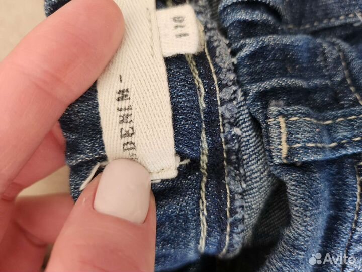 Джинсы на девочку на 5 лет рост 110 см