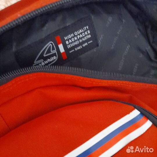 Школьный рюкзак красный Австрия