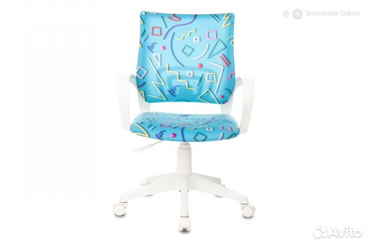 Кресло компьютерное детское Бюрократ KD-W4/stick-b