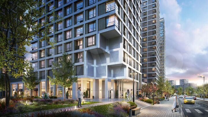 2-к. квартира, 59,4 м², 12/22 эт.