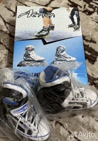 Роликовые коньки новые