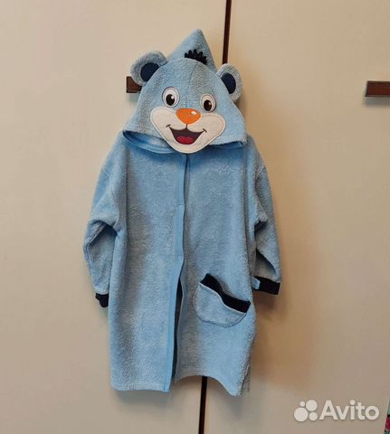 Халат банный махровый детский бу