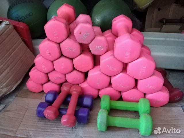 Гантели бодибары для фитнеса