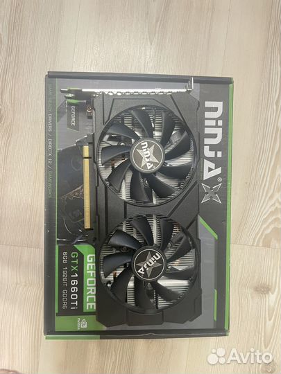 Видеокарта gtx 1660 ti 6gb