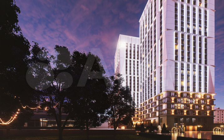 2-к. квартира, 40,1 м², 22/25 эт.