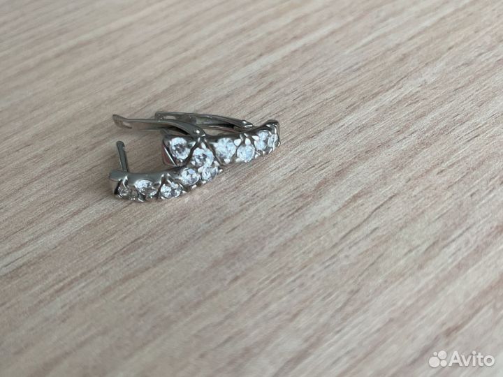 Серьги серебро 925