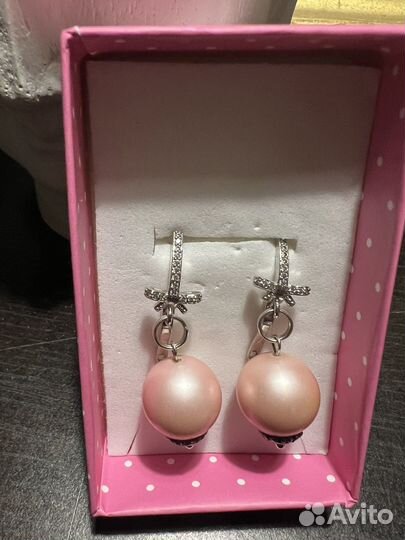 Серьги жемчуг