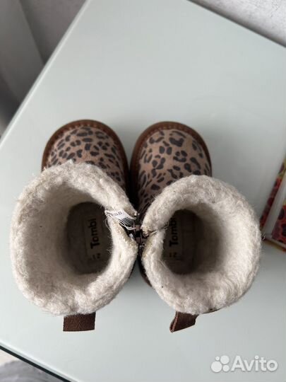 Ботинки зимние для девочки 21 размер