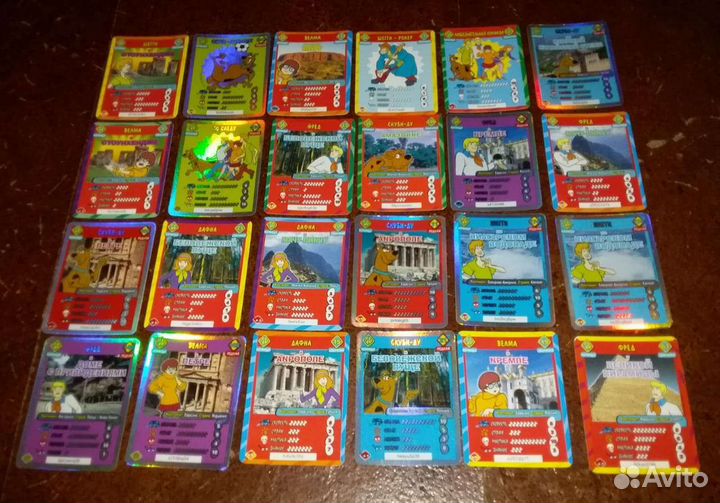 Карточки скуби ду великие тайны мира