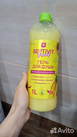 Гель для душа, мыло для рук, шампунь