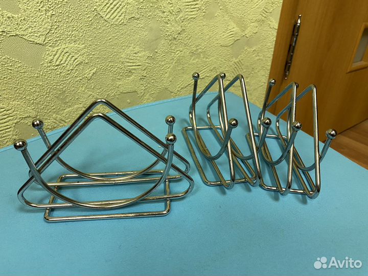 Салфетница металлическая